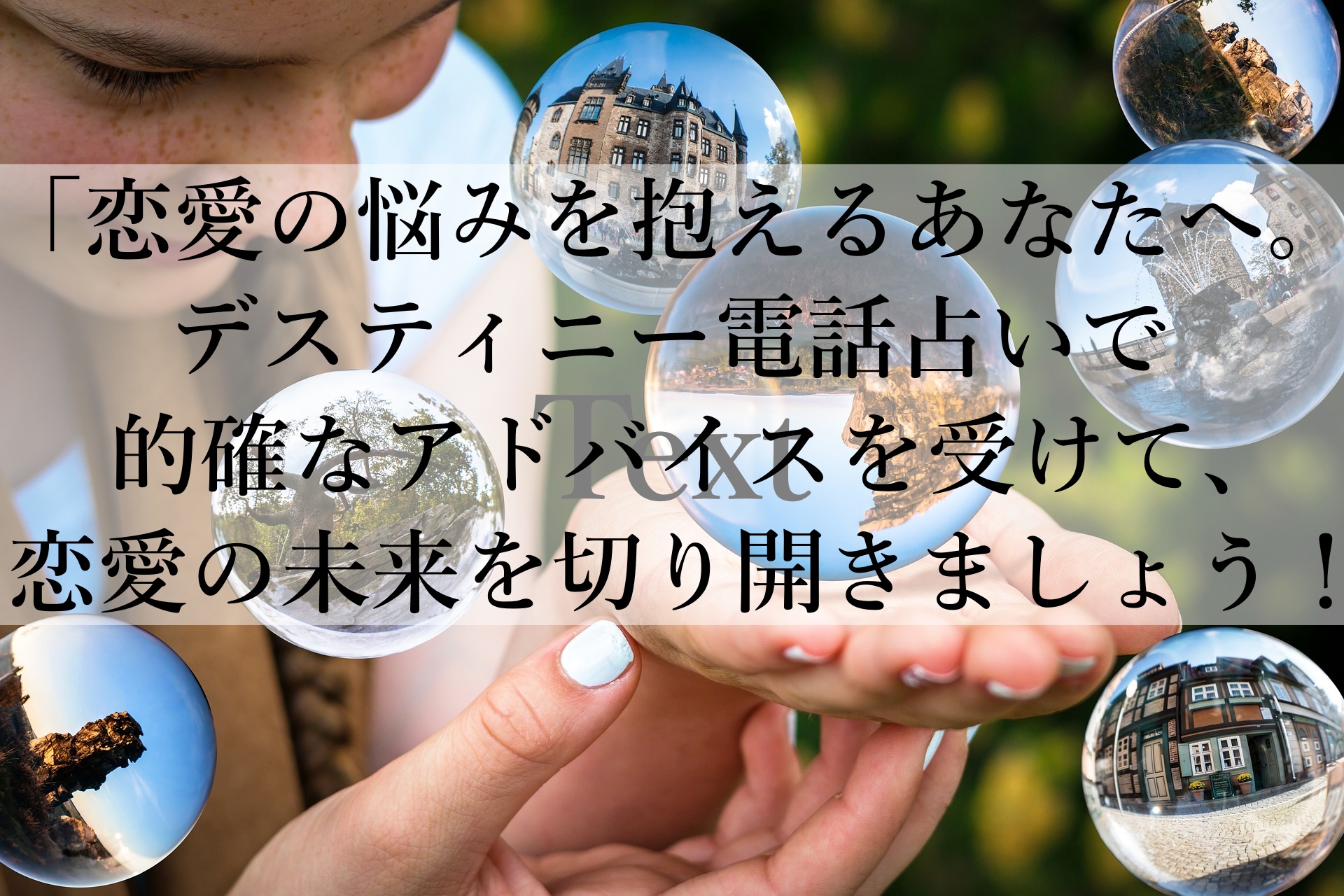 デスティニー電話占いで恋愛と復縁を成功に導く方法―40代からの新たな恋愛チャンス